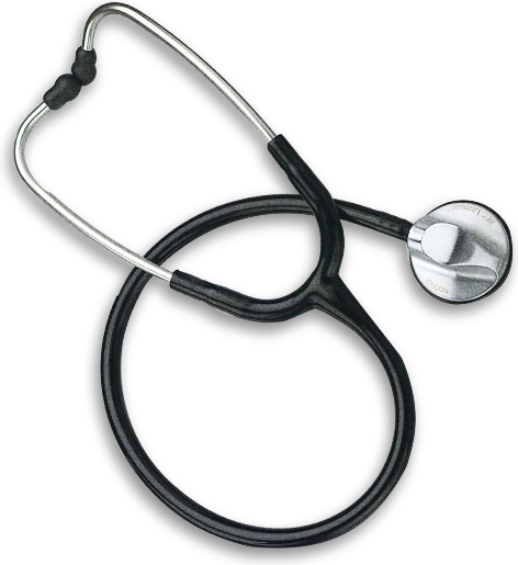 Un stéthoscope représentant la consultation gratuite avec un professionnel de la santé autorisé au Canada